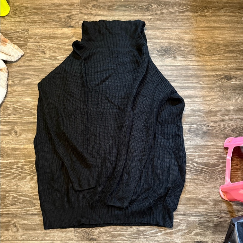 Black Turtleneck Sweater